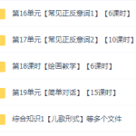 SOLO美国原版幼儿园英语启蒙全套视频课程16-19单元，综合知识1-6岁-学怪兽