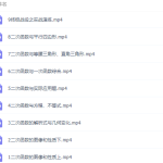 猿辅导王博中考数学初三二次函数9讲完结-学怪兽
